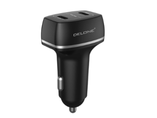60W Dual-Port Car Charger